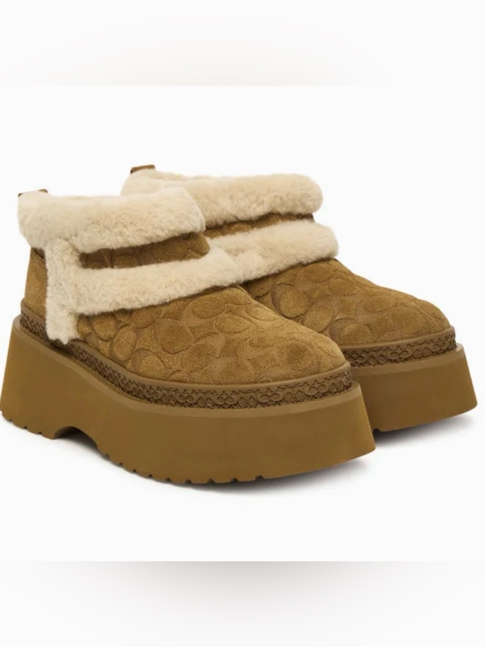 Coach monagram Boots -Brand New With Tags